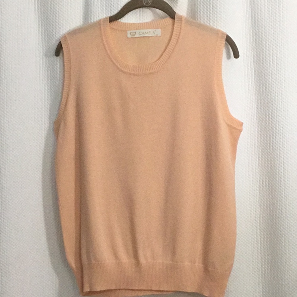 Vintage Camela  Sleeveless Shell Top Women’s